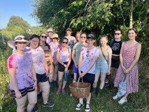 hen party wild food foraging walk