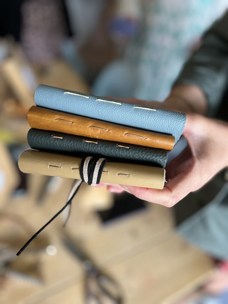 craft hen parties - journal making